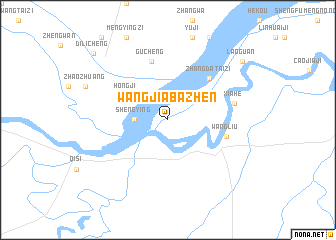 map of Wangjiabazhen