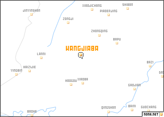 map of Wangjiaba