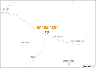 map of Wangjiacha