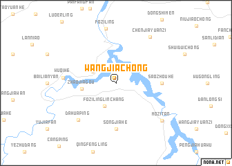 map of Wangjiachong