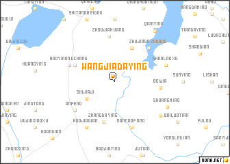 map of Wangjiadaying