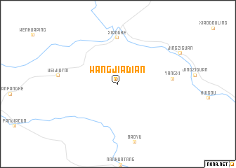 map of Wangjiadian