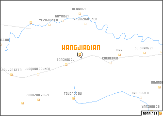 map of Wangjiadian