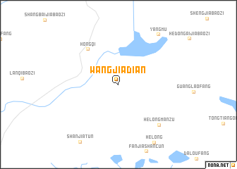 map of Wangjiadian