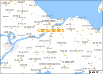 map of Wangjiagang