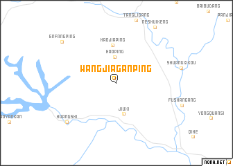 map of Wangjiaganping