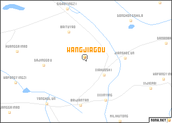 map of Wangjiagou