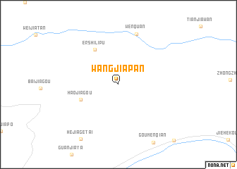 map of Wangjiapan