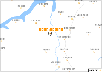 map of Wangjiaping