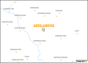 map of Wangjiaping