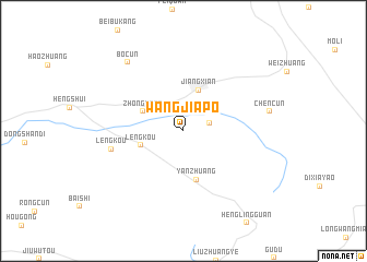 map of Wangjiapo