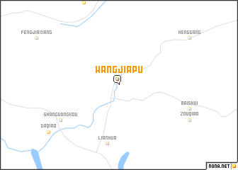 map of Wangjiapu