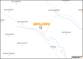 map of Wangjiapu
