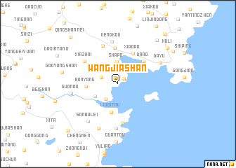 map of Wangjiashan