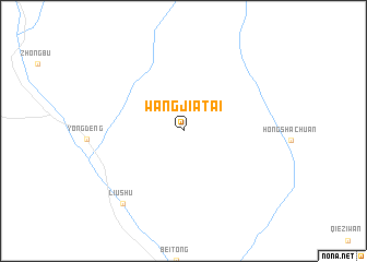 map of Wangjiatai