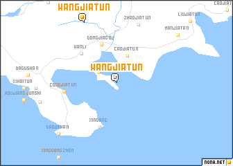 map of Wangjiatun