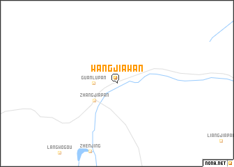 map of Wangjiawan