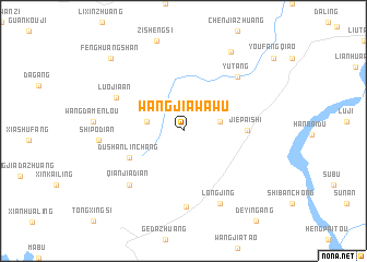 map of Wangjiawawu