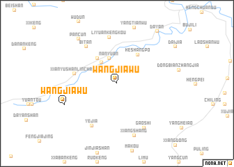 map of Wangjiawu