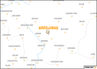 map of Wangjiawu