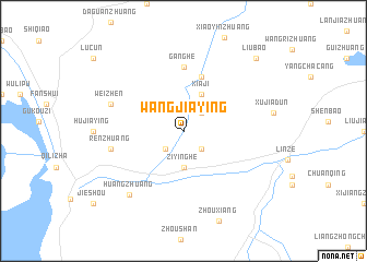 map of Wangjiaying