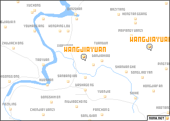 map of Wangjiayuan