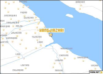 map of Wangjiazhai