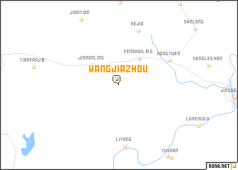 map of Wangjiazhou