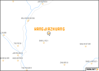 map of Wangjiazhuang