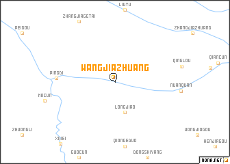 map of Wangjiazhuang