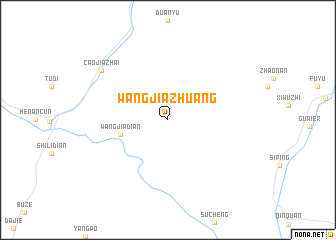 map of Wangjiazhuang