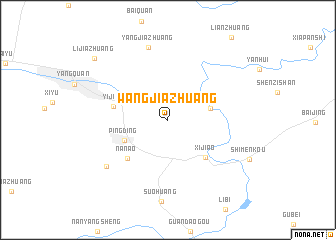 map of Wangjiazhuang