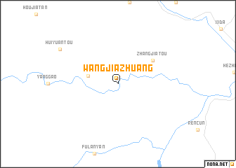map of Wangjiazhuang