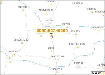 map of Wangjiazhuang