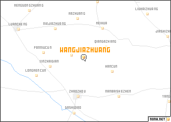 map of Wangjiazhuang