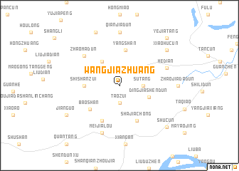 map of Wangjiazhuang