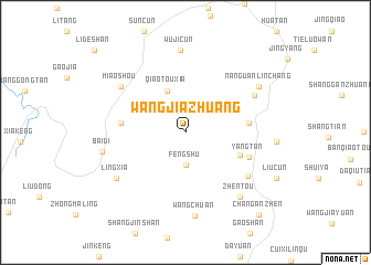 map of Wangjiazhuang