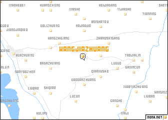 map of Wangjiazhuang