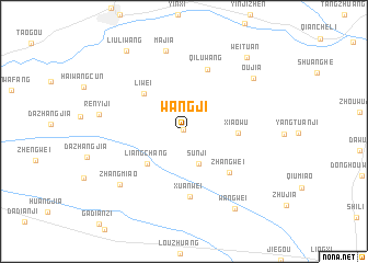 map of Wangji