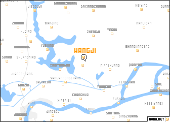 map of Wangji