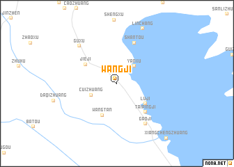 map of Wangji