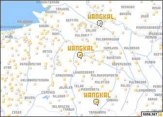 map of Wangkal