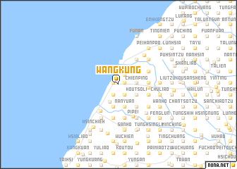 map of Wang-kung