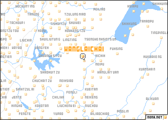 map of Wang-lai-chai