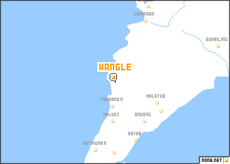 map of Wangle