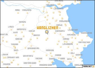 map of Wanglizhen