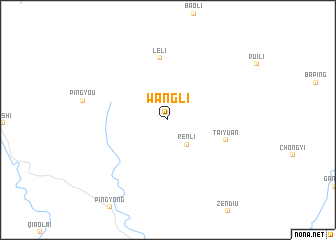 map of Wangli