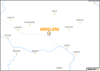 map of Wanglong