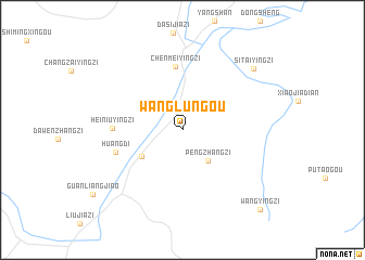 map of Wanglungou