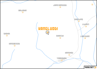 map of Wangluodi